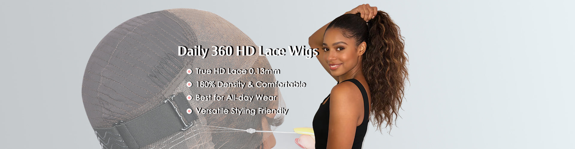 Daily 360 HD 0.13mm Wigs