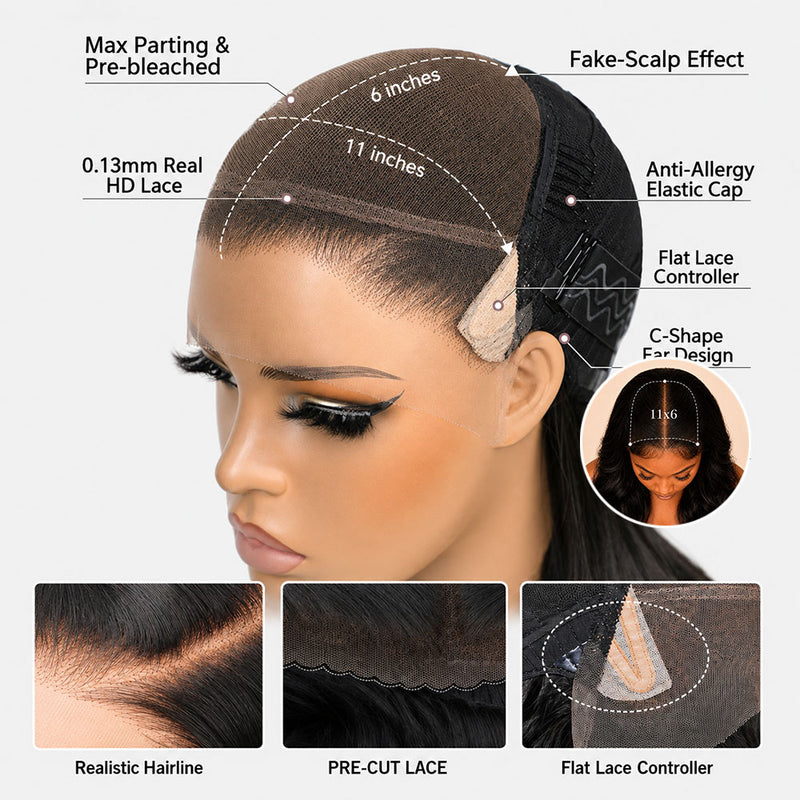 11x6 HD Lace Wigs