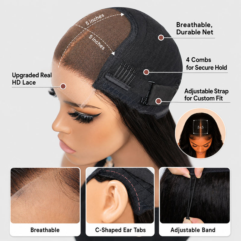 5x5 HD Lace Wigs