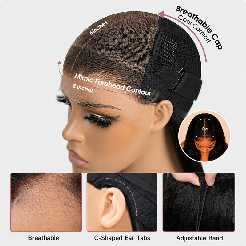 8x6 HD Lace Wigs
