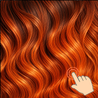 Orange Ombre