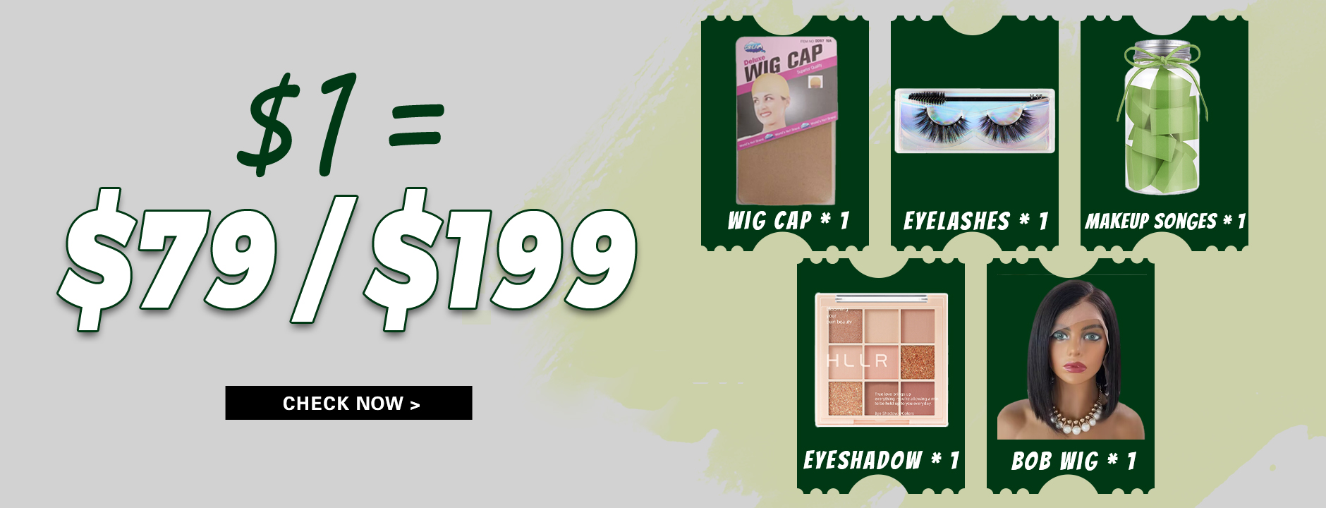 lwigs,$1 gift, free gifts, clearance sale, super sale, special offf