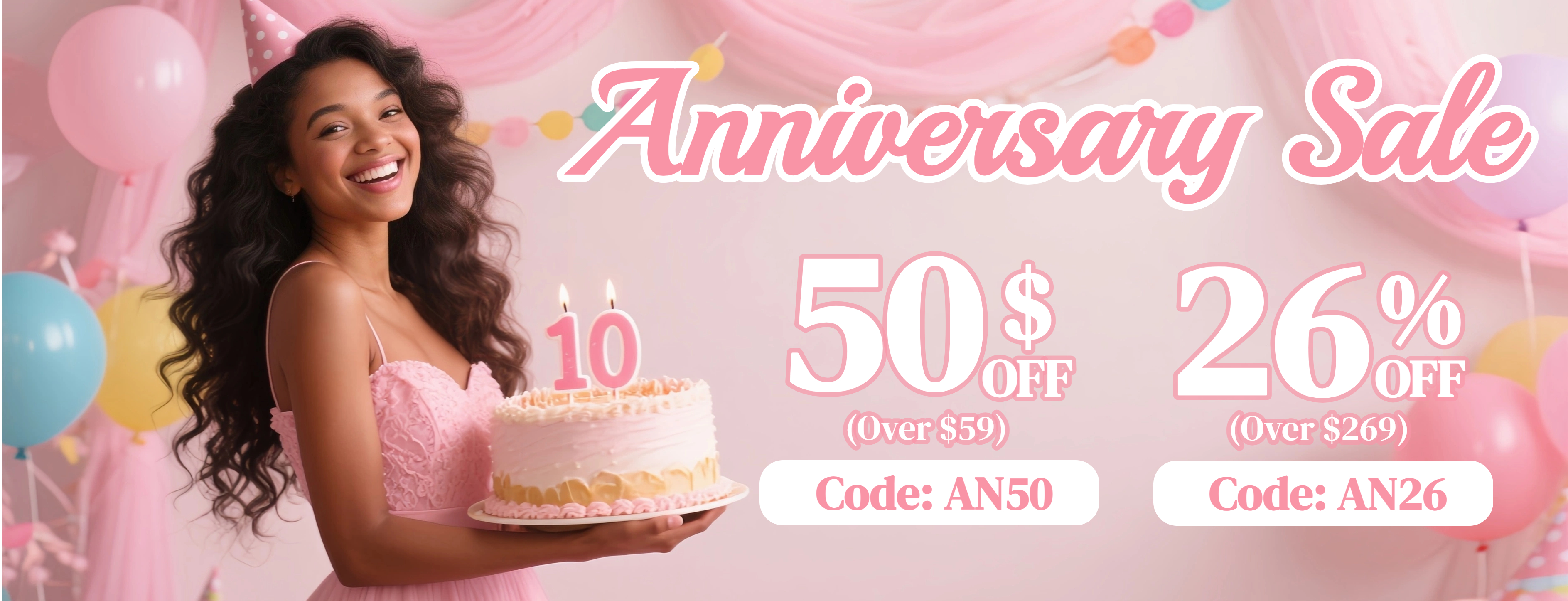 lwigs, anniversary sale, big sale, birthday