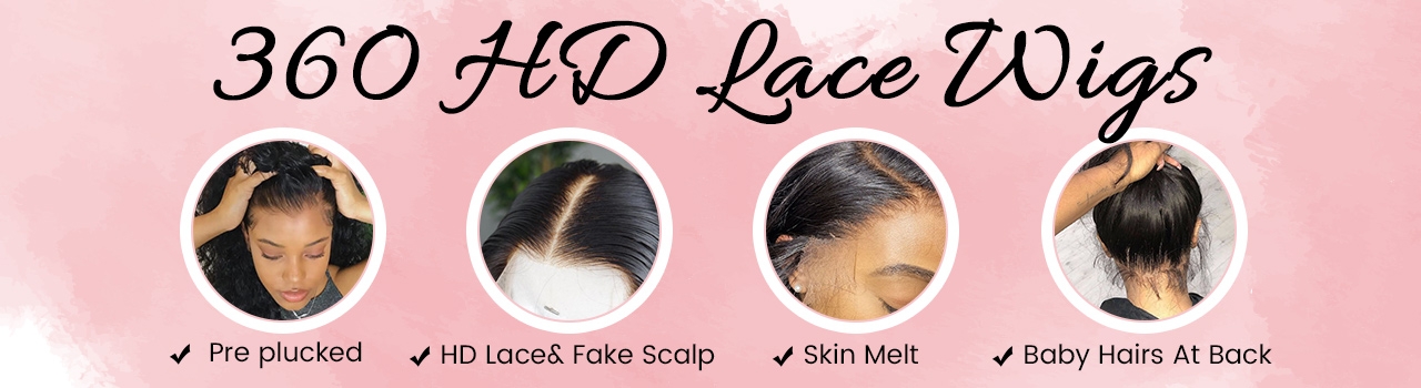 360 Lace Wigs