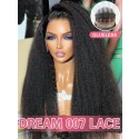 Lwigs Beginner Friendly 10s Install Human Hair Wear And Go Wig Kinky Straight 8x6 Glueless Wigs With Breathable Cap PR09