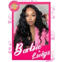 Lwigs Barbie Fashion Sale HD Lace Deep Wave Pre-Plucked Natural Hairline Beginner Friendly 13x6 Lace Front Wigs BA03