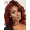 New Arrival Soft Bob Wig Human Hair Body Wave Frontal 13x4 Natural Hair Wig Bleached Single Knots Transparent Lace Front Wig Lwigs385