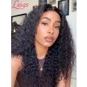 Glueless Curly Wig With Middle Part Full Lace Wig Human Hair Wigs Dream Swiss Lace Vingin Brazilian Hair Lace Wig For Beginners Lwigs45