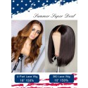 Group Sale  High Light Color Body Wave With Bob Style 360 Lace Wig Independence Day Sale 4*4 Silk Base Lace Closure Wig Pay 1 Get 2  Wigs ID02