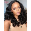 Hot Selling Summer Bob Wig Undetectable Lace Brazilian Virgin Human Hair Wigs  Short Wave With Pre-Plucked Hairline 360 Lace Wig Lwigs251