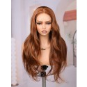 Lwigs Most-Fit Cap Invisible Knots #4B Brown Body Wave 11x6 HD Lace Front Wigs With Realistic Hairline UD15
