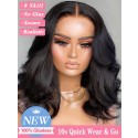 Lwigs Glueless 5x5 Closure Lace Wigs Pre-plucked Clean Hairline Human Hair 10s Wear & Go Wig Buy Now Pay Later Lwigs125