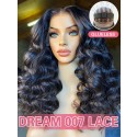 Lwigs New Arrivals Breathable Cap Wear Go Dream 007 Lace Wigs Pre-plucked Hairline Wavy 7x6 Glueless Wig Beginner Friendly PR13