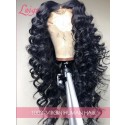 Pre-Plucked Hairline Undetectable 360 HD Lace Wigs Human Curly Wave Hairstyles Brazilian Virgin Hair Lwigs162