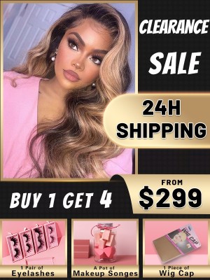 24H Fast Shipping Brazilian Virgin Human Hair Undetectable HD Lace Wig Body Wave 360 Lace Wigs With Bleached Knots KC11