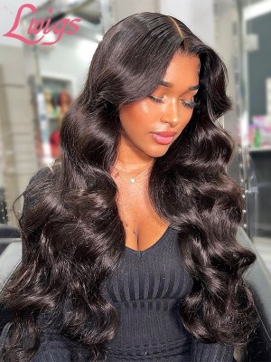 New Arrivals Brazilian Virgin Human Hair Body Wave 6" Parting Lace Front Wigs Pre-plucked Hairline Lwigs03