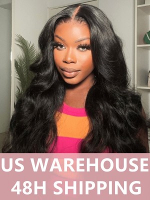Body Wave Brazilian Virgin Human Hair 13x6 HD Lace Front Wigs Pre-plucked Clean Natural Hairline Lwigs214