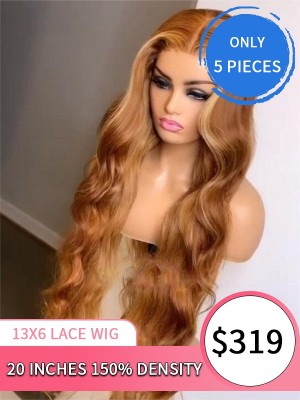 Lace Wig Baby Hair Lace Front Wigs Human Hair 20 Inches 150% Density 13x6 Body Wave Brazilian HD Lace Wig Bleached Knots SP03