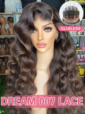 Lwigs New Arrivals Beginner Friendly 10s Install Human Hair 8x6 Glueless Wigs Pre Bleached Tiny Knots Wear And Go Wig PR11