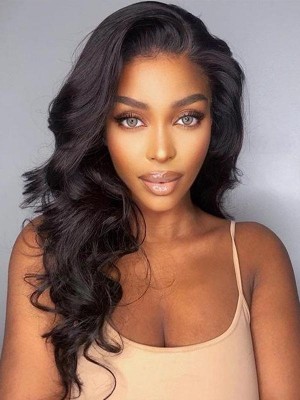 Bleached Knots 360 Wigs For Sale Pre-plucked Undetectable Lace Wig Side Part Virgin Hair Body Wave Human Hair Lace Wigs Lwigs634
