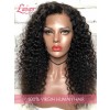 100% Virgin Human Hair 4x4 Lace Closure Wig Curly HD Lace Wig With Bleached Knots Pre-plucked Hairline Lwigs310