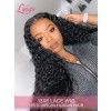 13X6 Deep Parting Curly Hair Lace Front Human Hair Wigs With Baby Hair Pre Plucked Bleached Knots Lwigs188