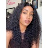 13X6 Deep Parting Curly Hair Lace Front Human Hair Wigs With Baby Hair Pre Plucked Bleached Knots Lwigs188