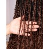 Lwigs Most-Fit Cap Ombre Brown Tiny Knots 180% Density Side Part HD Full Lace Knotless Long Braided Wig UD21