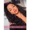 180% Density Human Hair Wigs With HD Lace 360 Lace Wig Deep Curls Brazilian Virgin Hair Pre-Plucked 360 Lace Wigs Lwigs40