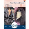 Combo Sale Long Body Wave 4*4 Lace Wig With Kinky Curly Lace Front 13*4 Wig Bleached Knots With Babe Hair Tax Refund Sale TAX22