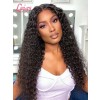 New Fashion Tint Curly Wig With Pre Plucked Hairline Invisible HD Lace Front Wig Brazilian Virgin Human Hair Goals Lwigs101