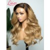 2024 Trends Body Wave Brazilian Hair Ash Blonde 360 Wig Wavy Human Hair Black Girl HD Lace Bleached Knots Wigs NEW01