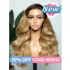 2024 Trends Body Wave Brazilian Hair Ash Blonde 360 Wig Wavy Human Hair Black Girl HD Lace Bleached Knots Wigs NEW01