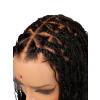 Lwigs Most-Fit Cap 180% Density Invisible Drawstring Real Skinlike HD Full Lace Knotless Long Braided Wig UD03