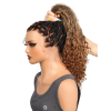 Lwigs Most-Fit Cap Pre-Braided Endless Style Ombre Color Knotless 180% Density Real HD Full Lace Wig UD02