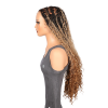 Lwigs Most-Fit Cap Pre-Braided Endless Style Ombre Color Knotless 180% Density Real HD Full Lace Wig UD02