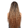 Lwigs Most-Fit Cap Pre-Braided Endless Style Ombre Color Knotless 180% Density Real HD Full Lace Wig UD02