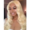New Arrival Must Have 100% Virgin Hair Body Wave #613 Blonde Color 13x4 Lace Front Human Hair Wig Lwigs277