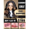 24 Hours Shipping Highlight Color Black Hair Wavy Lace Front Wig 180% Density Brazilian Body Wave 13x6 Frontal Lace Wig KC15