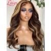 Lwigs New Arrivals Clear Lace And Clean Hairline Wigs Bleached Knots Highlight Wig Body Wave Human Hair Wig Afterpay NEW16