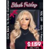 Lwigs Black Friday Special Side Part Invisible Knots Body Wave 20 Inches 150% Density HD 13x4 Lace Front Wigs BS11