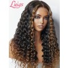 Lwigs New Arrivals 10s Install Loose Curly Ombre Color With Highlights 8x6 Dream 007 Lace Invisible Knots Glueless Wigs PR05