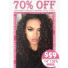 Lwigs Summer Special Offer Loose Curly 14 Inch 150% Density Single Knots Side Part Deep Wave 13x4 Lace Front Wig TS04