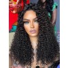 Lwigs New Arrivals Side Part Top Quality Clean Hairline HD Curly Lace Wig Styles 360 Lace Wigs Brazilian Virgin Hair NEW55