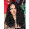 Lwigs New Arrivals Side Part Top Quality Clean Hairline HD Curly Lace Wig Styles 360 Lace Wigs Brazilian Virgin Hair NEW55