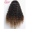 Lwigs New Arrivals 10s Install Loose Curly Ombre Color With Highlights 8x6 Dream 007 Lace Invisible Knots Glueless Wigs PR05