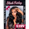 Lwigs Black Friday Special 100% Human Hair Body Wave 22 Inches 200% Density Undetectable 13x4 Lace Front Wig BS08