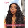 10A HD Lace 100% Human Hair Bleached Knots Loose Wave 360 Lace Frontal Wig Lwigs180