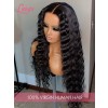 12A Virgin Hair Undetectable Dream Swiss Lace Big Curly Pre-Plucked Natural Hairline 360 Lace Wigs Lwigs14
