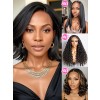 BUY 1 GET 1 EXTRA FREE WIG | Wavy Bob 10 Inches Side Part 8x6 Glueless 10s Install Wear & Go Wig BG04
